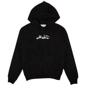 Off-White Paint Arrow Slim Hoodie - Size Large